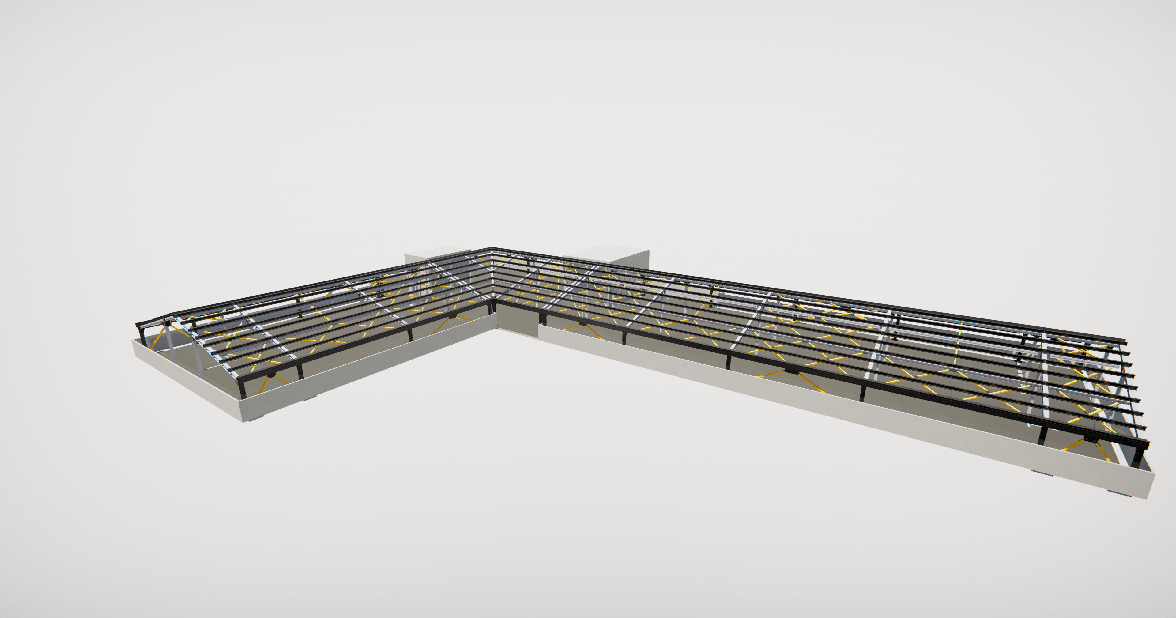 Çelik konstrüksiyon çelik yapı Tekla structure Statik proje profesyonel çelik kurumsal çatı korkuluk çelik çatı sundurma depo hangar